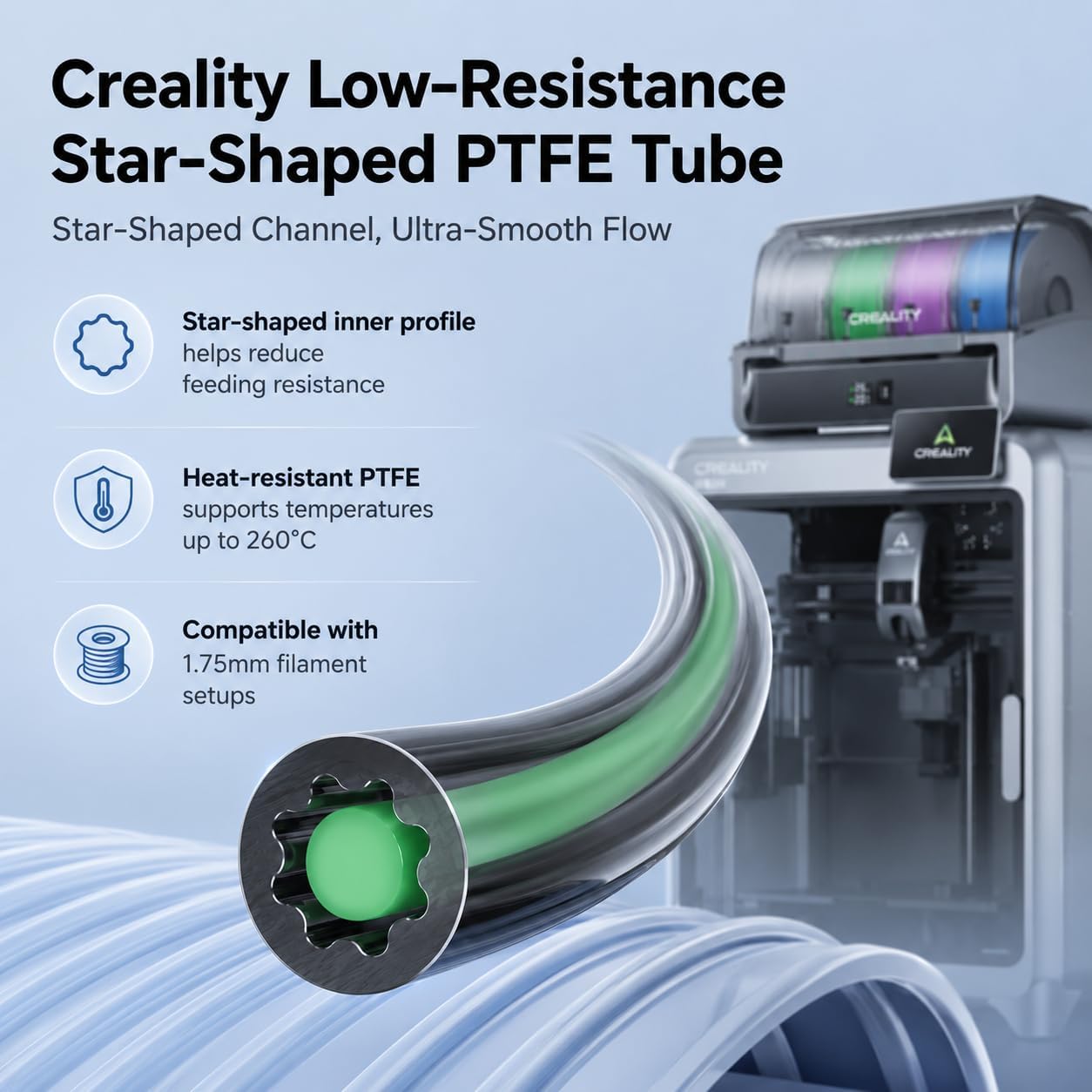 Creality Official PTFE Tube Lo - Ptfe Tape Thread 评论和价格