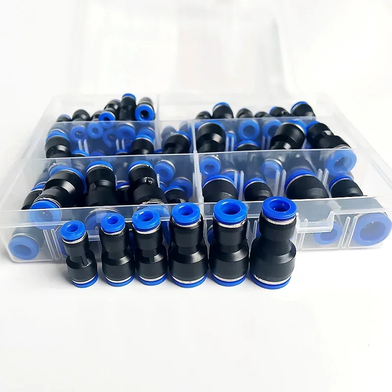61PCs Boxed PG Pneumatic Conne - Compression Fitting Brass 评论和价格